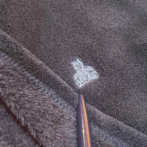 Baby Gap | Super Soft Plush Fleece | Navy Blue Robe | Hood Teddy Bear Ears 3T - Picture 4 of 5